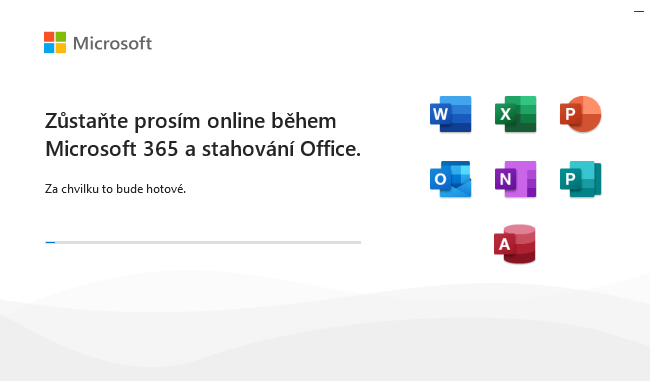 Priebeh inštalácie - Základy Microsoft Excel - Základy Microsoft Excel