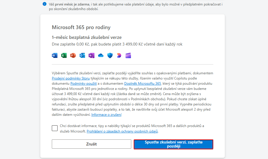 Spustenie bezplatnej verzie - Základy Microsoft Excel - Základy Microsoft Excel