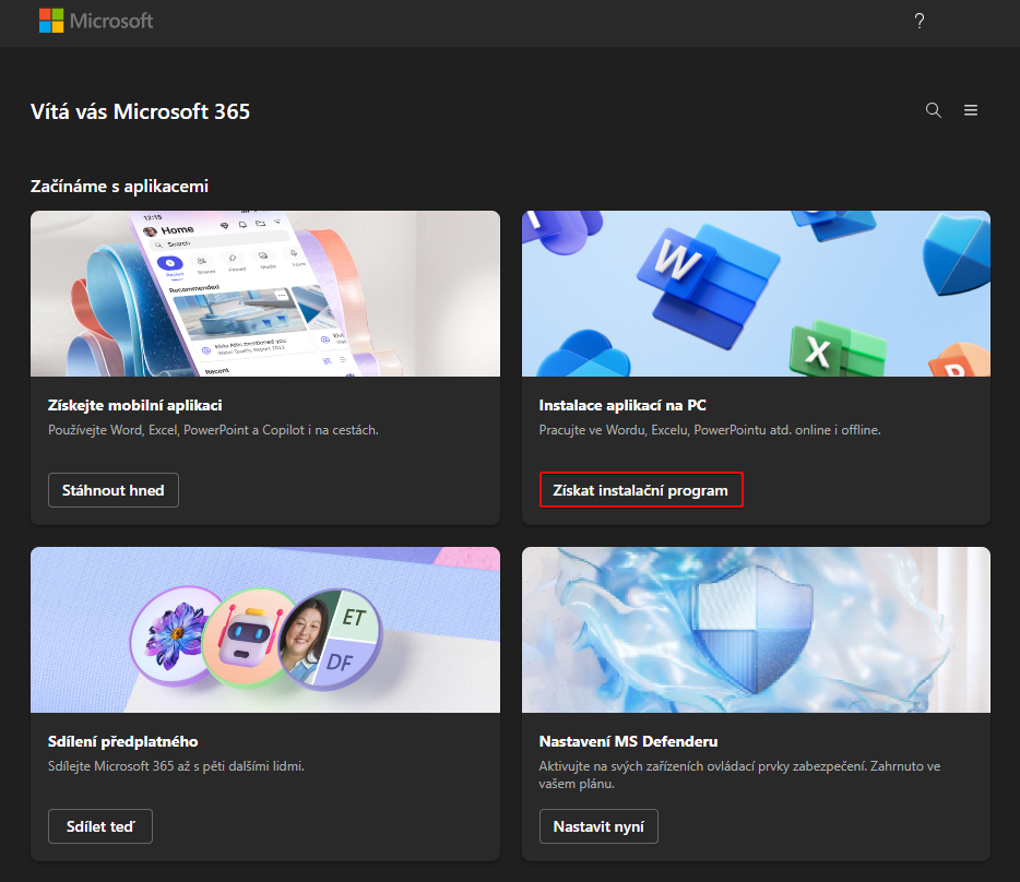Stiahnutie inštalátora - Základy Microsoft Excel - Základy Microsoft Excel