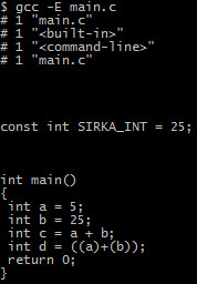 Preproccessing v C - Pokročilé konštrukcia C ++