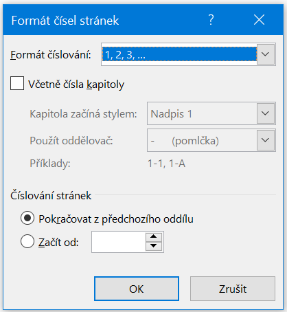 Základy Microsoft Word