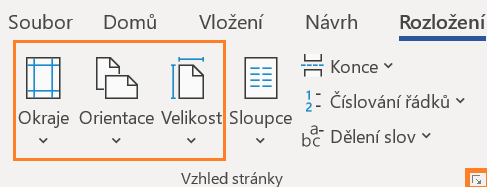Základy Microsoft Word