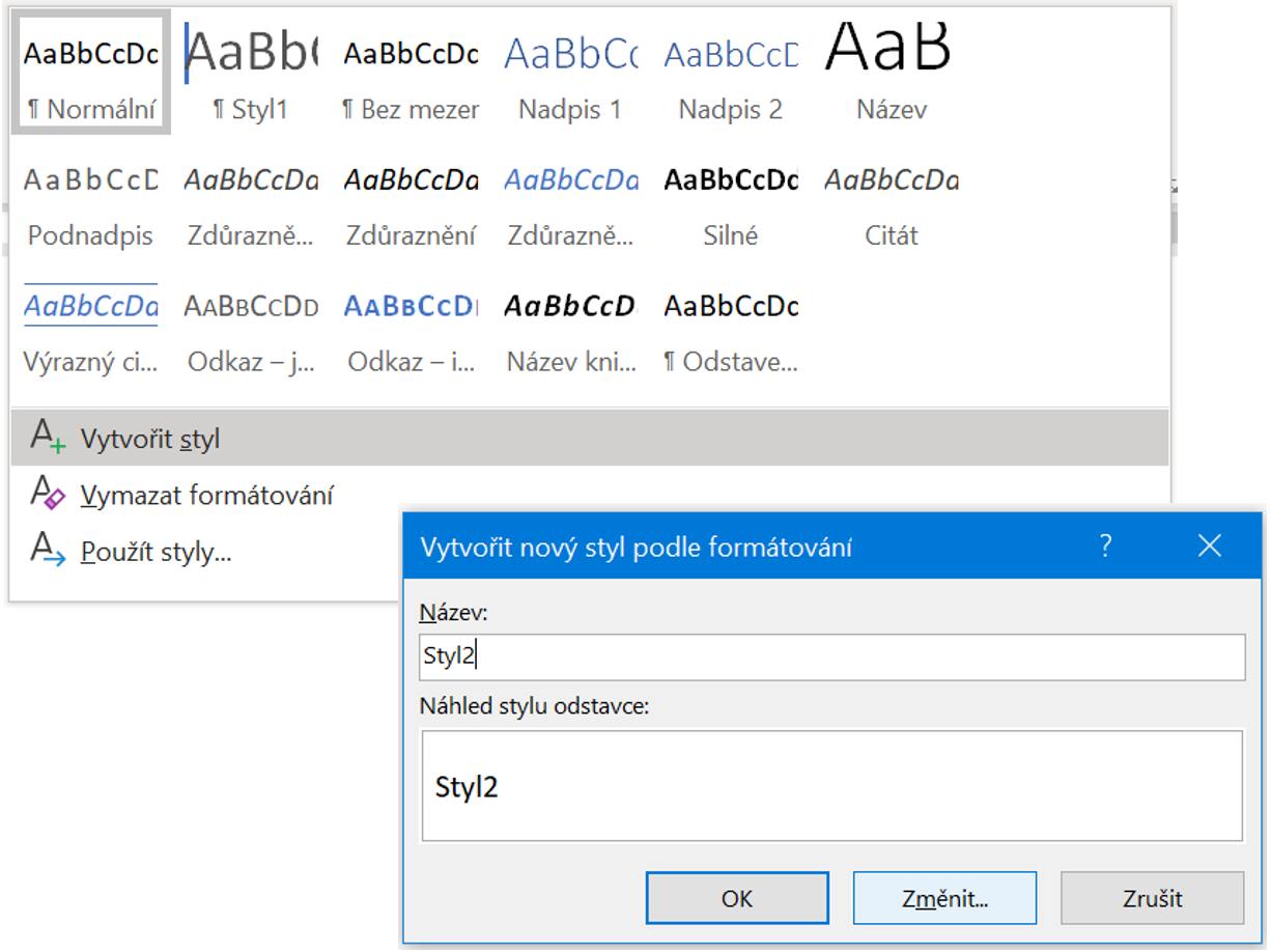 Základy Microsoft Word