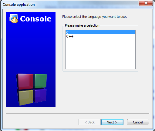 Code :: Blocks_vyber_Jazyka - Základné konštrukcie jazyka C