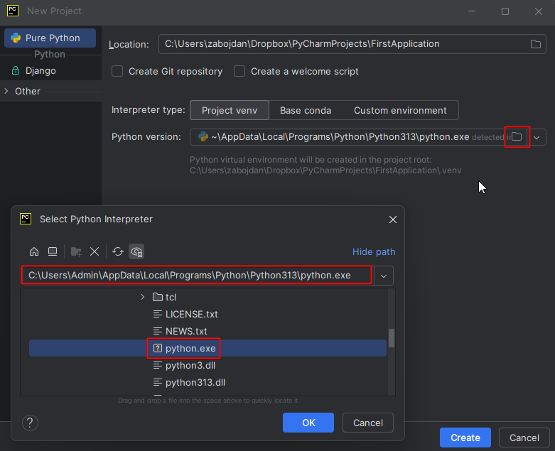 Manuálny výber Pythonu - Základné konštrukcie jazyka Python