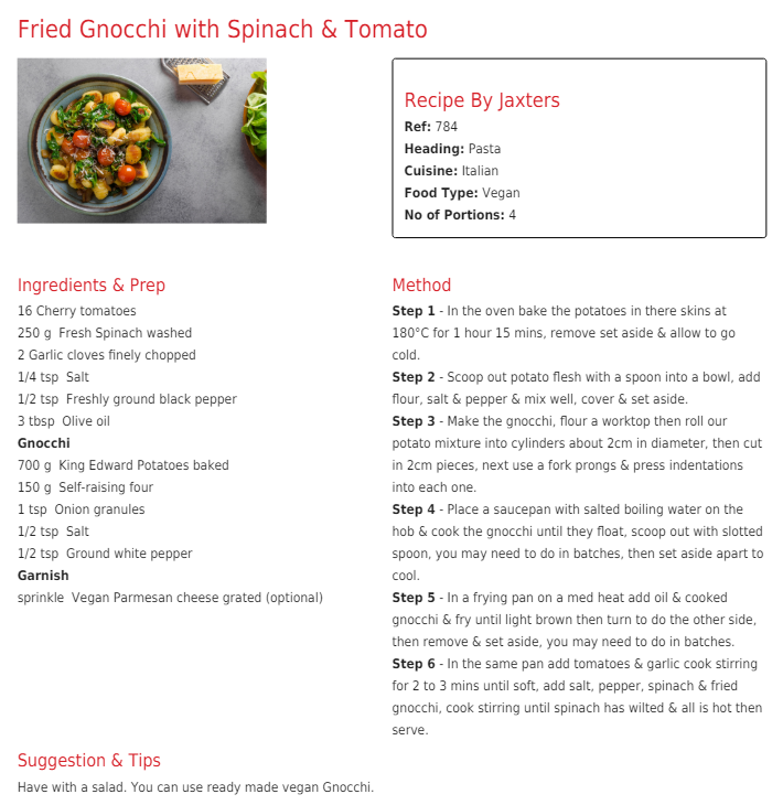 Recept na tlač - Responzívny webdesign