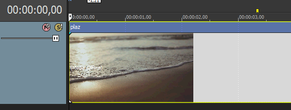Video v čase 0 - Úprava videa vo Vegas