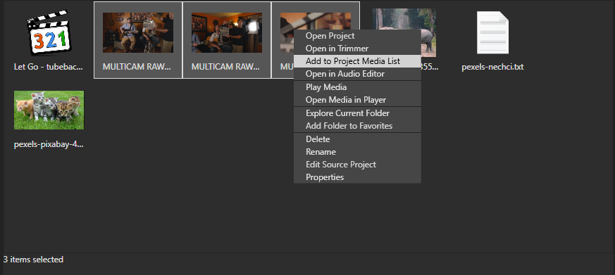 3videa - Úprava videa vo Vegas