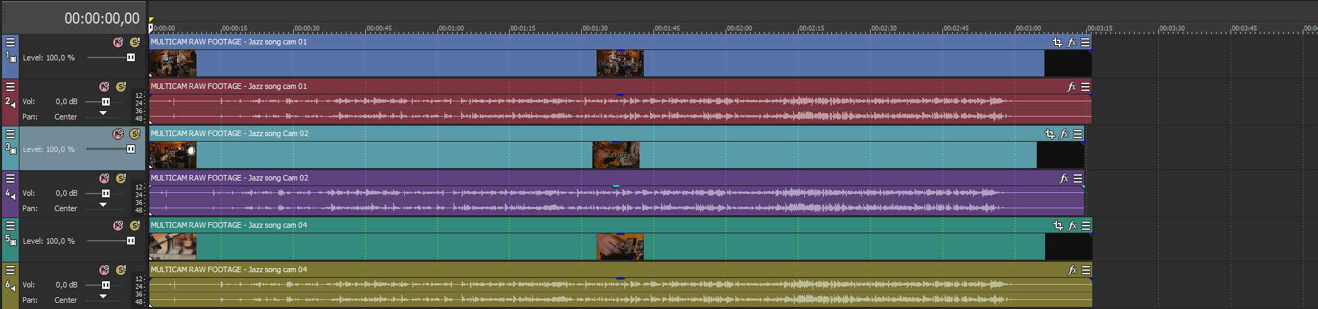 mnohoStop - Úprava videa vo Vegas