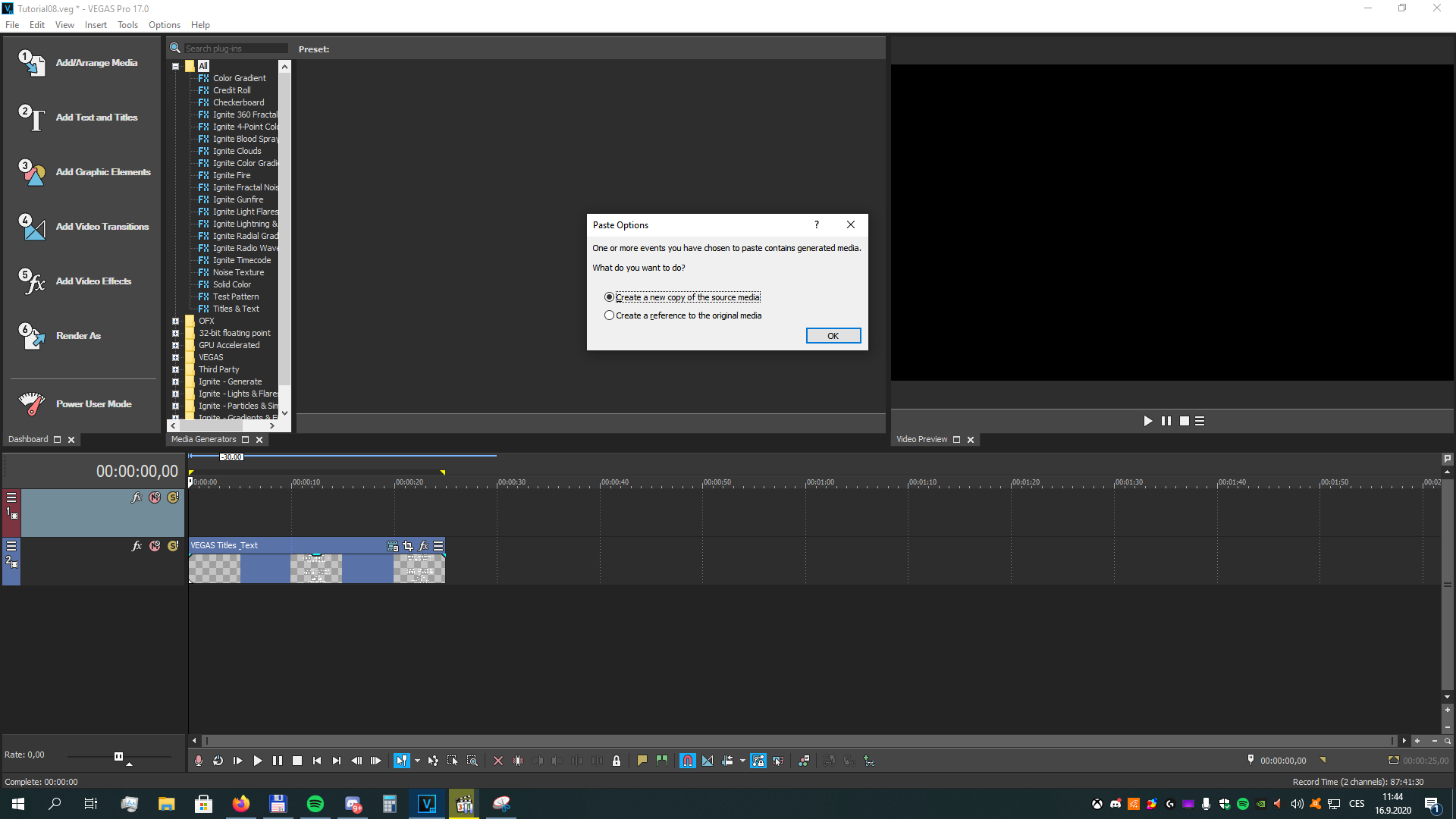 copy - Úprava videa vo Vegas