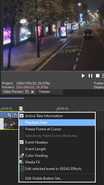 PBrate - Úprava videa vo Vegas