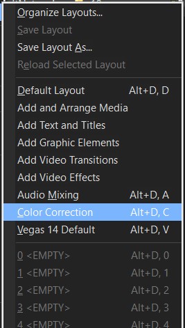 colorCorrectionButton - Úprava videa vo Vegas