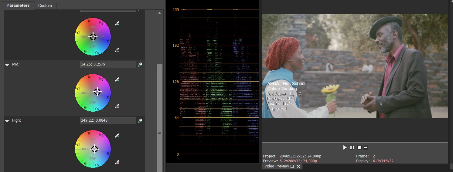colorcorr2 - Úprava videa vo Vegas