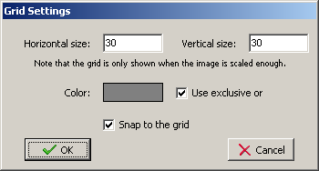 nastavenie mriežky - Game maker - základy a ikonky