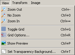 menu View - Game maker - základy a ikonky