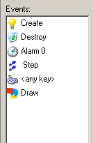 Game maker - základy a ikonky