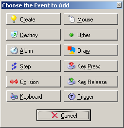 Game maker - základy a ikonky