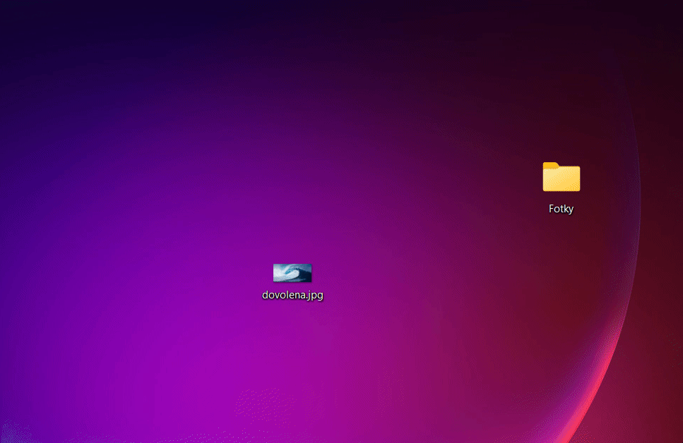 Kliknutie pravým tlačidlom  - Základné ovládanie PC - Základné ovládanie PC