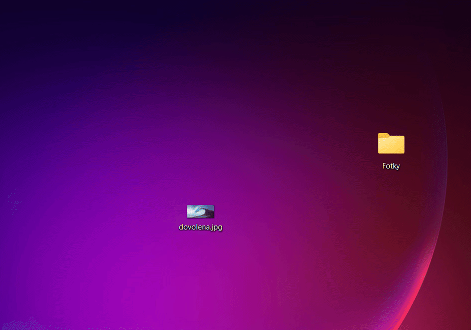 Kliknutie pravým tlačidlom  - Základné ovládanie PC - Základné ovládanie PC
