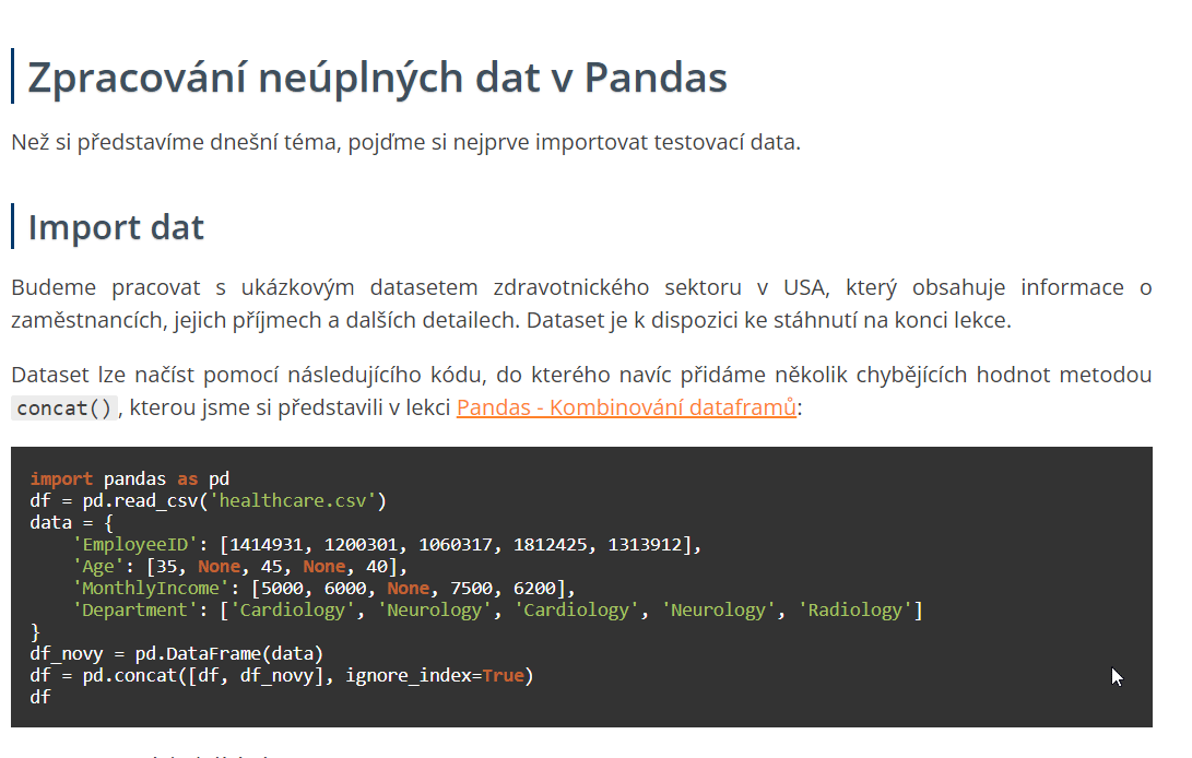 Označenie textu - Základné ovládanie PC - Základné ovládanie PC