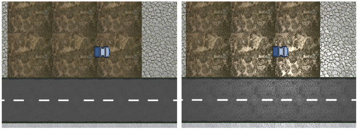 Porovnanie odleskov v game maker - Game maker - Efekty