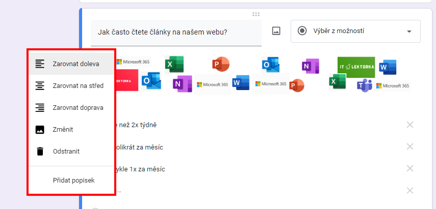 Základy - Google Formuláre (Forms)