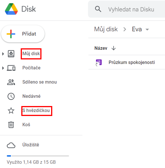 Google disk - Základy - Google Formuláre (Forms)