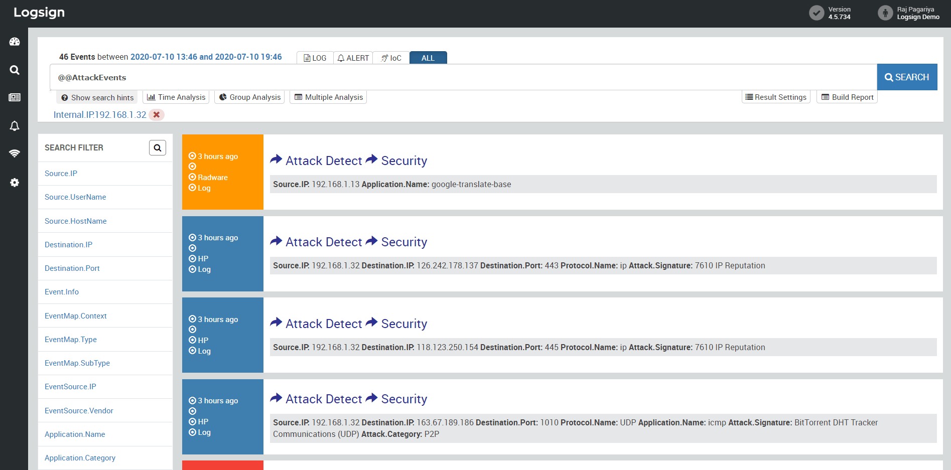 Detekcia útokov v nástroji pre log management - Kybernetická bezpečnosť - Kybernetická bezpečnosť