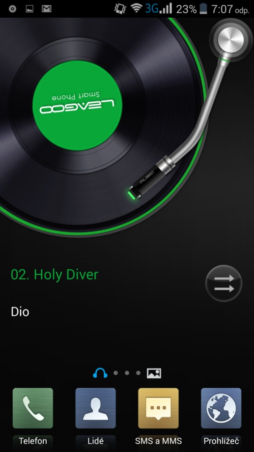 hudobný prehrávač - Recenzia mobilných telefónov