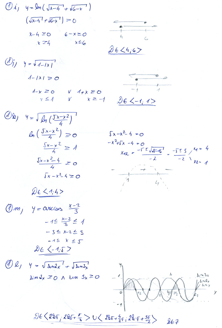 Matematická analýza – Rovnice a nerovnice