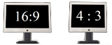Monitory s pomerom strán 16: 9 a 4: 3 - Staviame si počítač